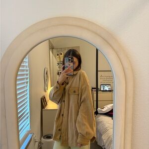 BKE Tan Teddy Jacket